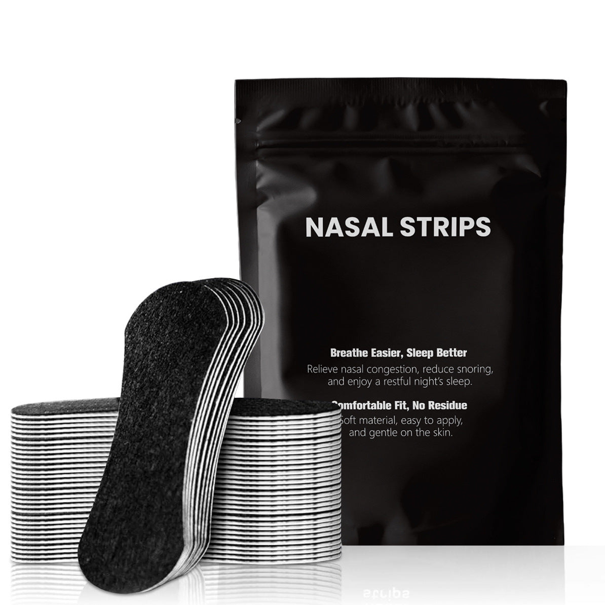Snorely Nasal Strips Breathe Easier, Sleep Quieter (30-Pack)